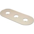 Proplus 14 in. x 6 in. Acrylic Bathtub and Shower Cover Plate 133611